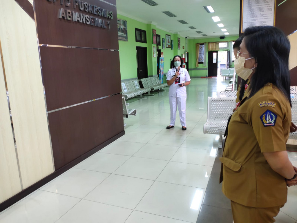 KEGIATAN UPTD PUSKESMAS ABIANSEMAL1 PADA HARI SENIN 26 SEPTEMBER 2022